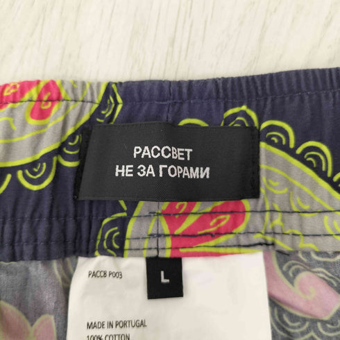 ラスベート PACCBET 総柄イージーパンツ メンズ JPN:L